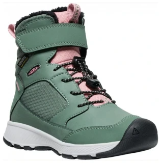 KEEN - SKUA WINTER WP - dark forest/rose elegance