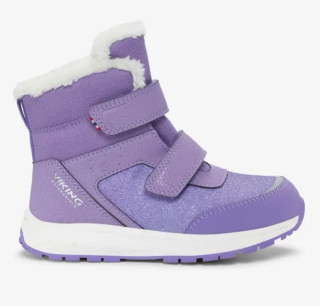 Viking - zimní obuv EQUIP glitter warm WP 2V - violet